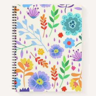 BlumengussNotebook Notizbuch
