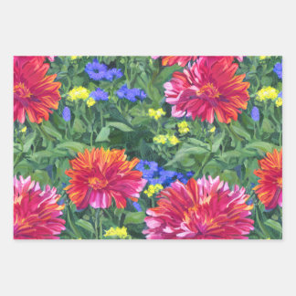 Blumenharmonie: Ein sezession Inspiriert Blossom Geschenkpapier Set