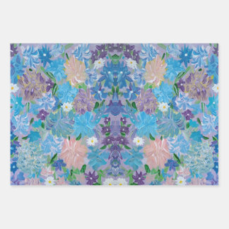 Blumenhaze Geschenkpapier Set