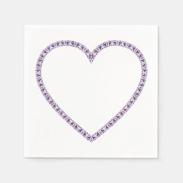 Blumenherz Napkins Serviette