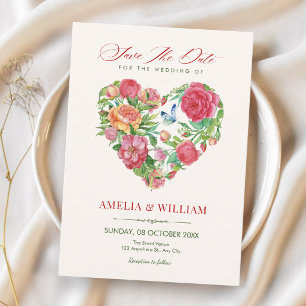 Blumenherz save the date