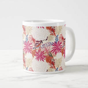 Blumenhintergrund 3 Jumbo-Tasse