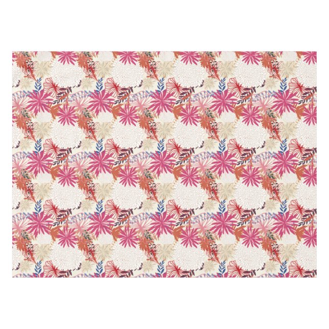 Blumenhintergrund 3 tischdecke (Vorderseite (Horizontal))