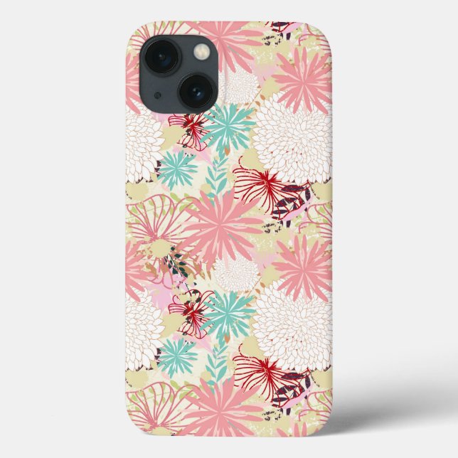 Blumenhintergrund 4 Case-Mate iPhone hülle (Rückseite)