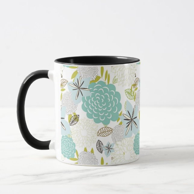 Blumenhintergrund 5 tasse (Links)