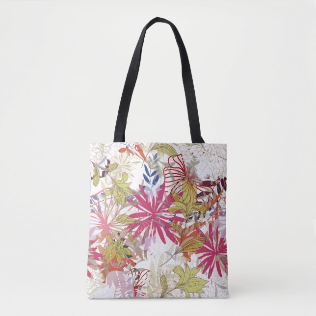 Blumenhintergrund 6 tasche (Vorderseite)