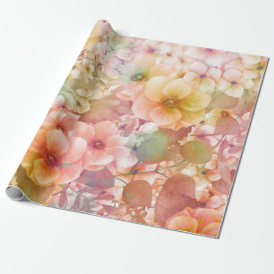 Blumenhintergrund Geschenkpapier
