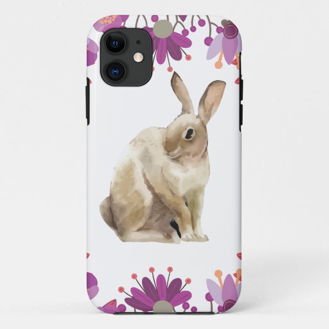 Blumenhintergrund Ostersonniges Design Case-Mate iPhone Hülle (Rückseite)