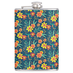 Blumenhintergrund Schönes Design-46566 Flachmann