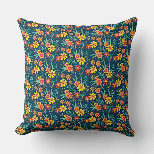 Blumenhintergrund Schönes Design-46566 Kissen (Vorderseite)