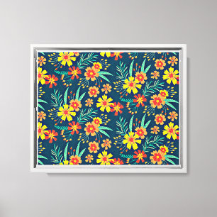 Blumenhintergrund Schönes Design-46566 Leinwanddruck