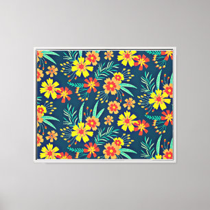 Blumenhintergrund Schönes Design-46566 Leinwanddruck