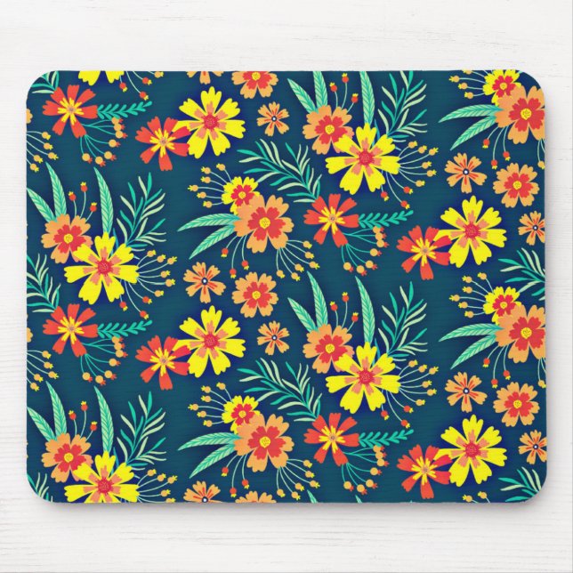 Blumenhintergrund Schönes Design-46566 Mousepad (Vorne)