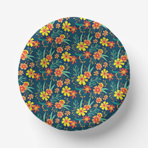 Blumenhintergrund Schönes Design-46566 Pappteller