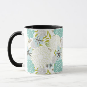 Blumenhintergrund Tasse