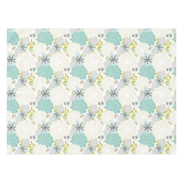 Blumenhintergrund Tischdecke (Vorderseite (Horizontal))