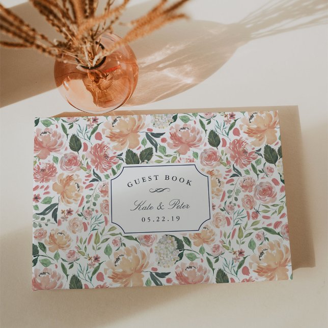 Blumenhochzeit im Sommer Gästebuch (Von Creator hochgeladen)
