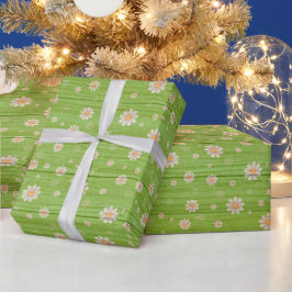 Blumenholz Modernes, populäres Wrapping Paper Geschenkpapier