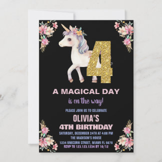 Blumenhorn Einladung zum Geburtstag