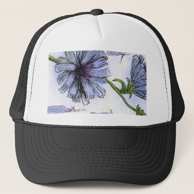 Blumenhut Truckerkappe (Vorderseite)