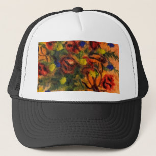 Blumenhut Truckerkappe