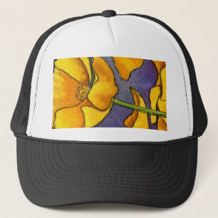 Blumenhut Truckerkappe