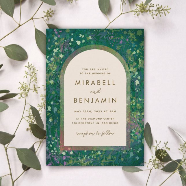 Blumenimpression Einladung (Von Creator hochgeladen)