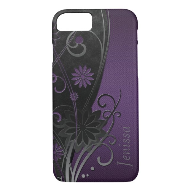 BlumeniPhone 7 Fall Case-Mate iPhone Hülle (Rückseite)