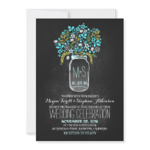 Blumenkachelplatte Einladungen zur Hochzeit