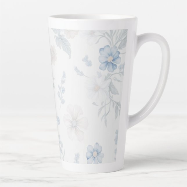 Blumenkaffee Milchtasse (Rechts)