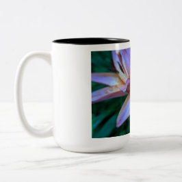 Blumenkaffee-Tasse Zweifarbige Tasse