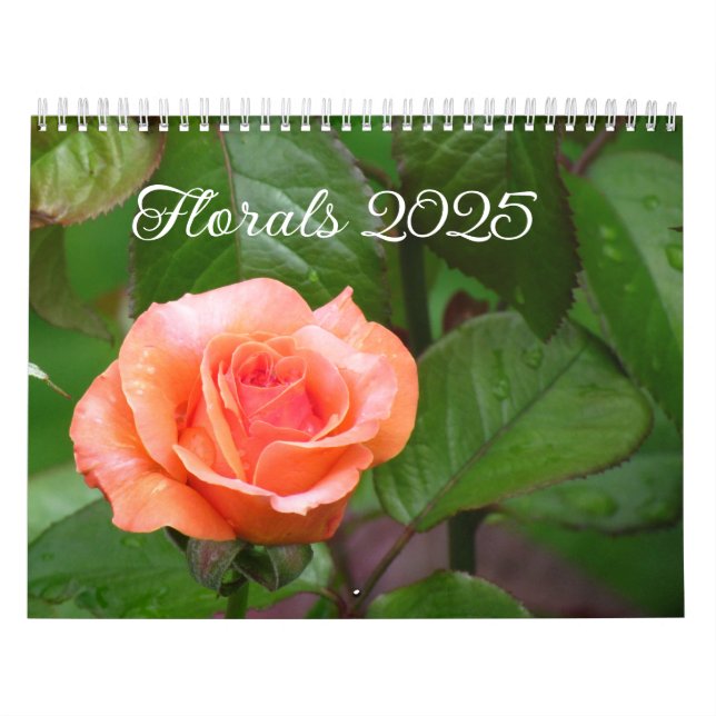 Blumenkalender 2025 kalender (Titelbild)