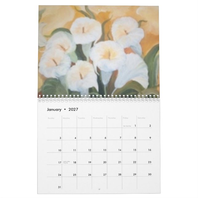 BLUMENkalender Kalender (Jan 2027)