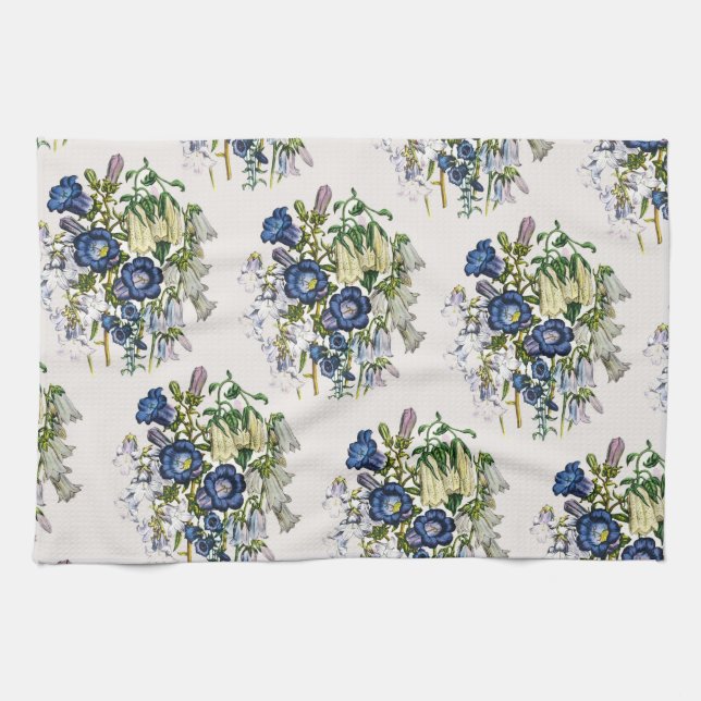 Blumenkarneval Handtuch (Horizontal)