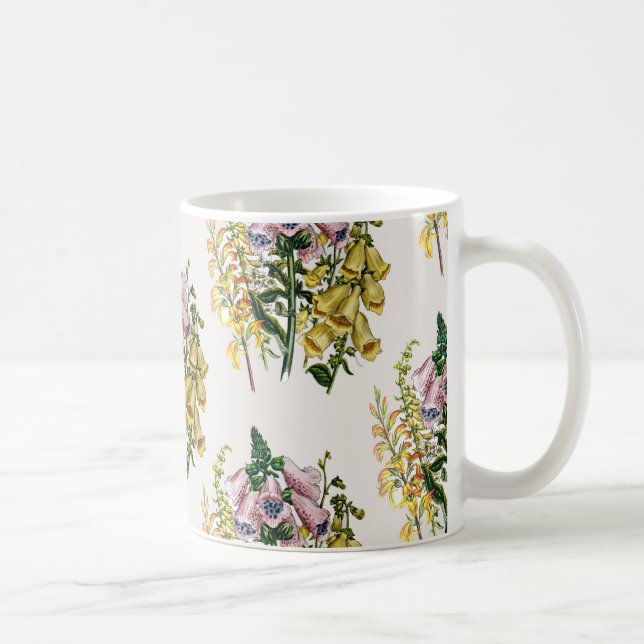 Blumenkarneval Kaffeetasse (Rechts)