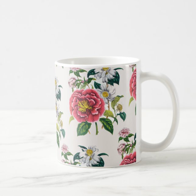 Blumenkarneval Kaffeetasse (Rechts)