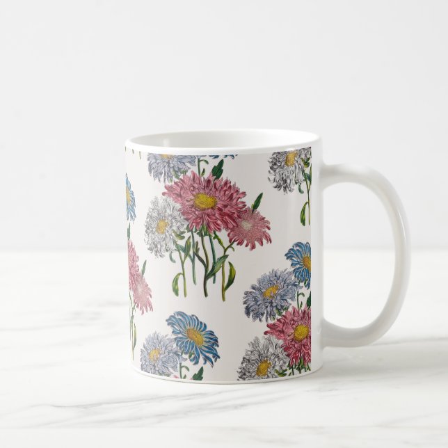 Blumenkarneval Kaffeetasse (Rechts)