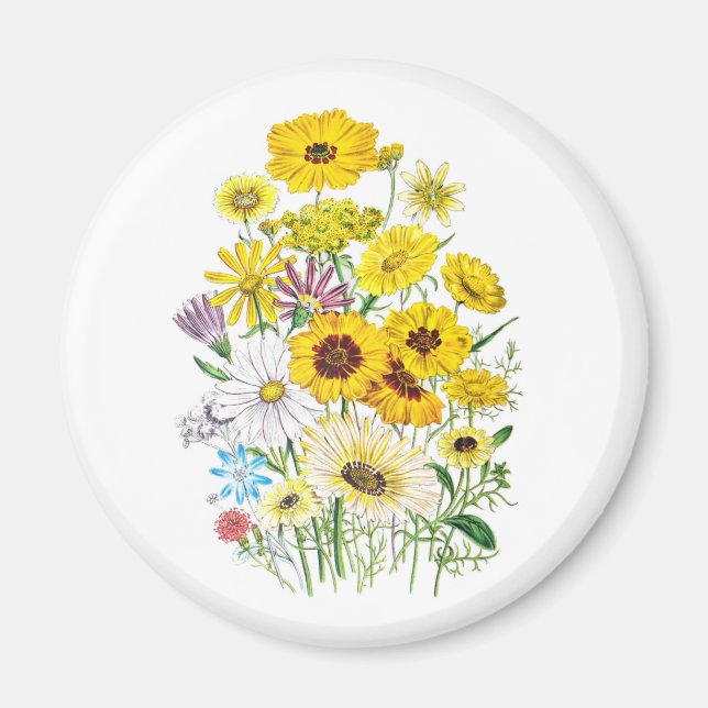 Blumenkarneval Magnet (Vorne)