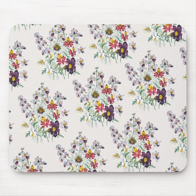 Blumenkarneval Mousepad (Vorne)