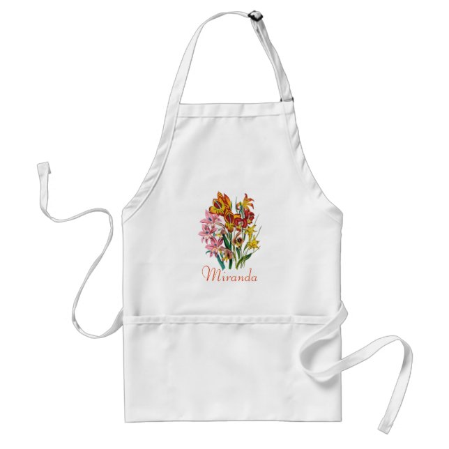 Blumenkarneval Schürze (Vorne)