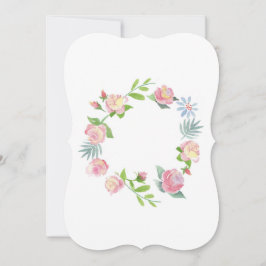 Blumenkarte Einladung
