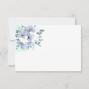 Blumenkarte Mitteilungskarte