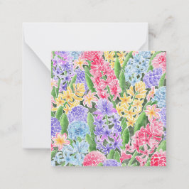 Blumenkarte Mitteilungskarte