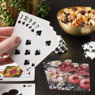 Blumenkarten großer Poker, Spielkarten