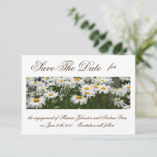Blumenkäse Save the Date Einladung