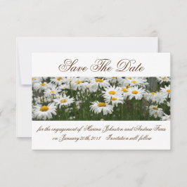 Blumenkäse Save the Date Einladung