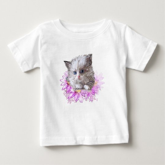 Blumenkatze - Meow Baby T-shirt