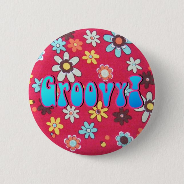 Blumenkind Button (Vorderseite)