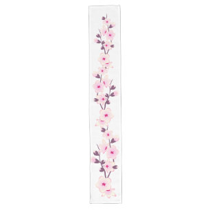 Blumenkirschblüten Großer Tischläufer
