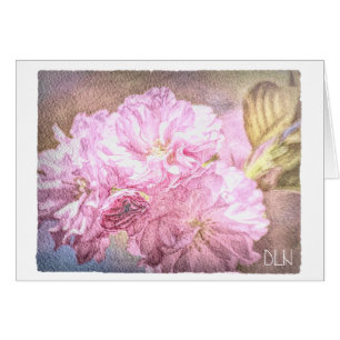 Blumenkirsche/Blumenstrauß-Kunst/